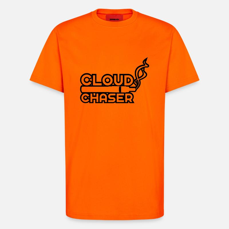 Cloudchaser - T-Shirt - made by SPREAD - SUNSET ORANGE