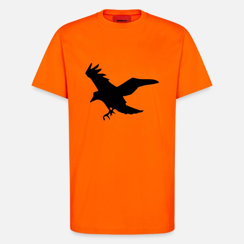 Rabe - T-Shirt - made by SPREAD - SUNSET ORANGE