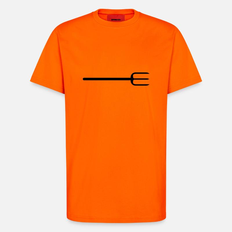 mistgabel - T-Shirt - made by SPREAD - SUNSET ORANGE