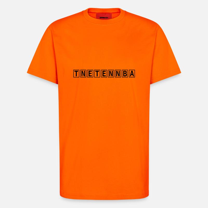 TNETENNBA - T-Shirt - made by SPREAD - SUNSET ORANGE