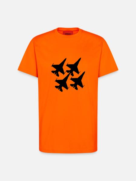 f16 - T-Shirt - made by SPREAD - SUNSET ORANGE