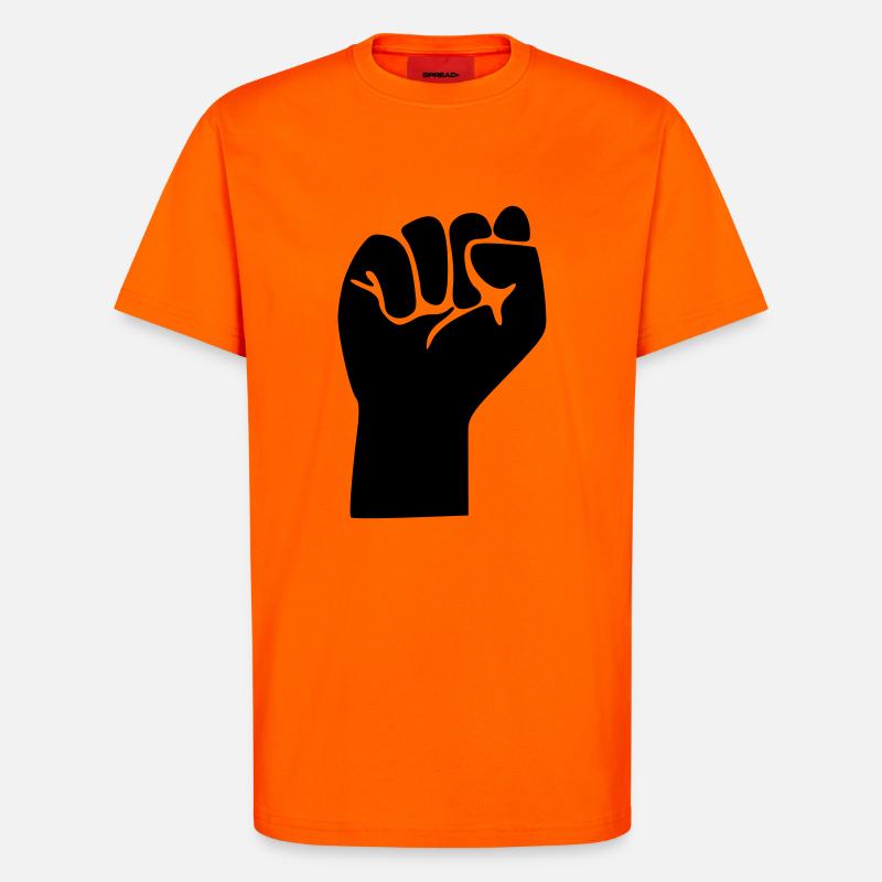 Faust / Revolution - T-Shirt - made by SPREAD - SUNSET ORANGE