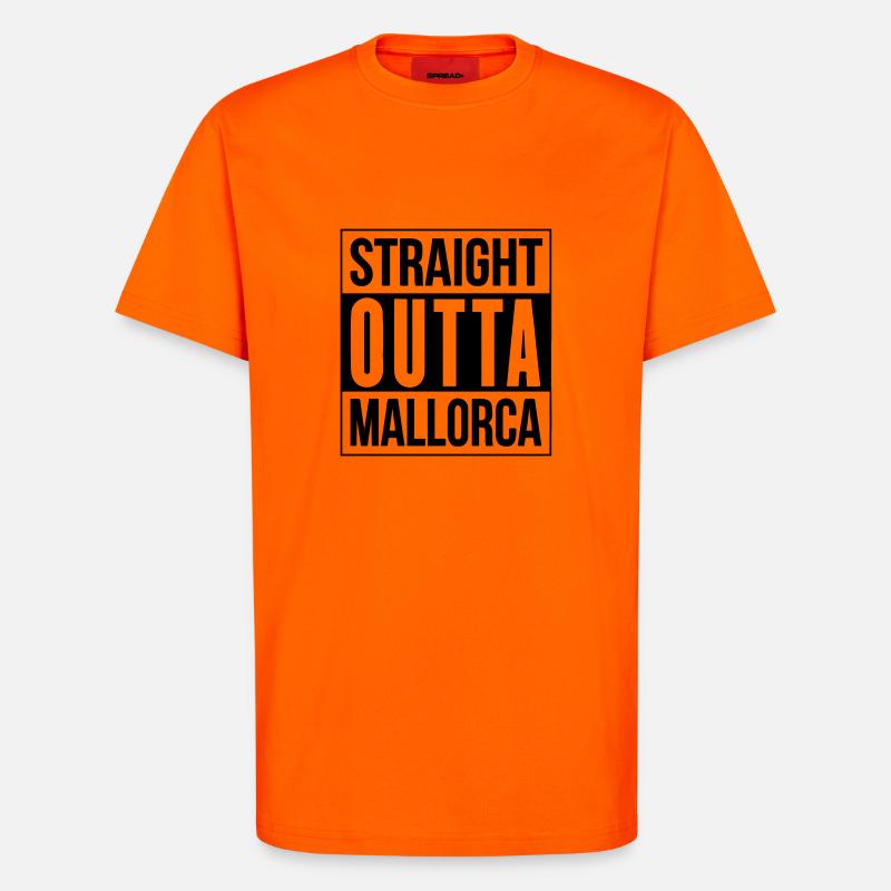 MALLORCA - T-Shirt - made by SPREAD - SUNSET ORANGE