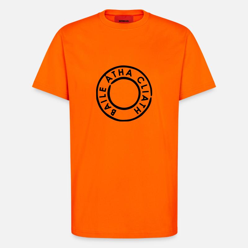 Baile Atha Cliath - Dublin - T-Shirt - made by SPREAD - SUNSET ORANGE