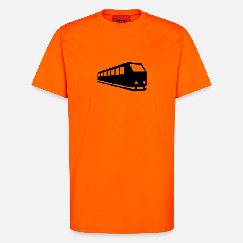 Zug - T-Shirt - made by SPREAD - SUNSET ORANGE