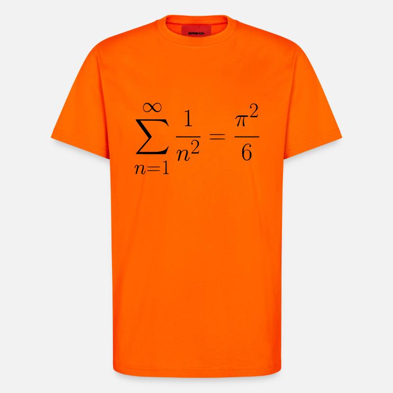 Das Baseler Problem Geschenk Idee - T-Shirt - made by SPREAD - SUNSET ORANGE