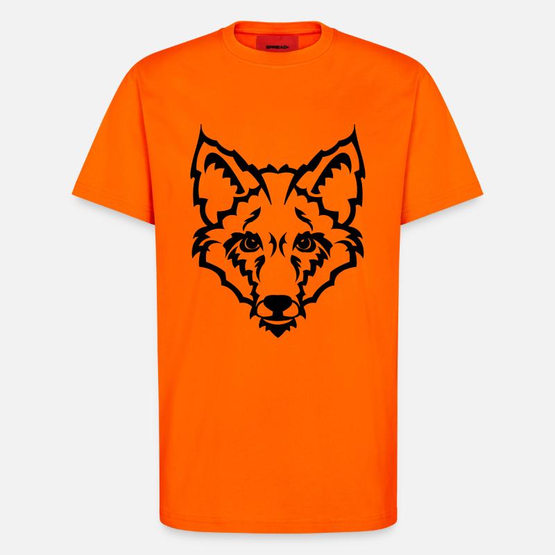 Fuchs - T-Shirt - made by SPREAD - SUNSET ORANGE