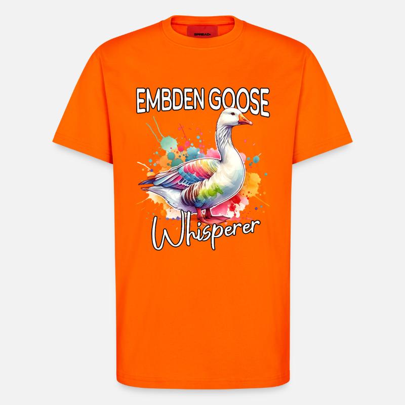 Emdengan's Whisperer - T-Shirt - made by SPREAD - SUNSET ORANGE