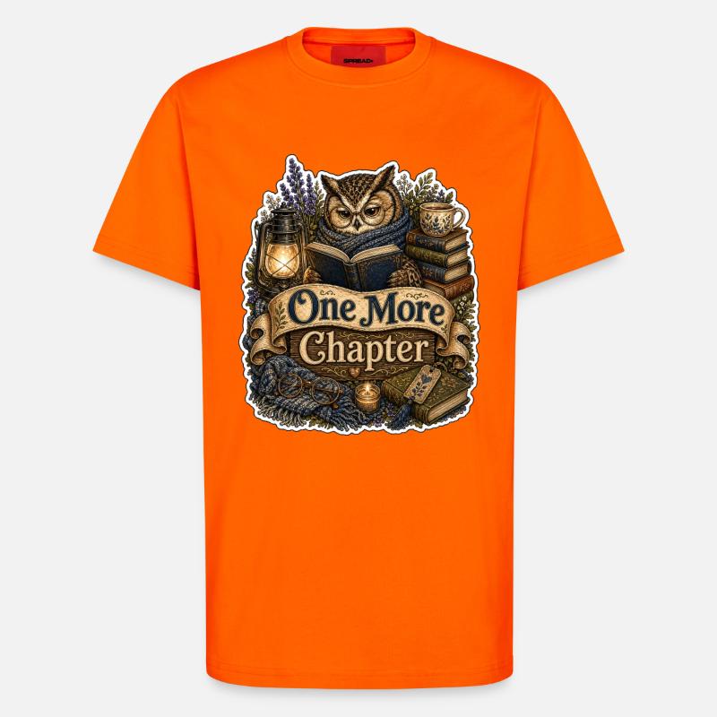 One More Chapter - T-Shirt - made by SPREAD - SUNSET ORANGE