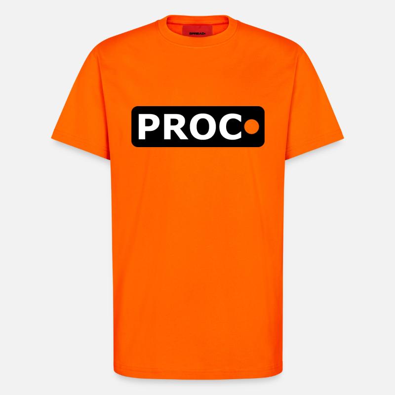 ProcDOT - Visual Malware Analysis - T-Shirt - made by SPREAD - SUNSET ORANGE