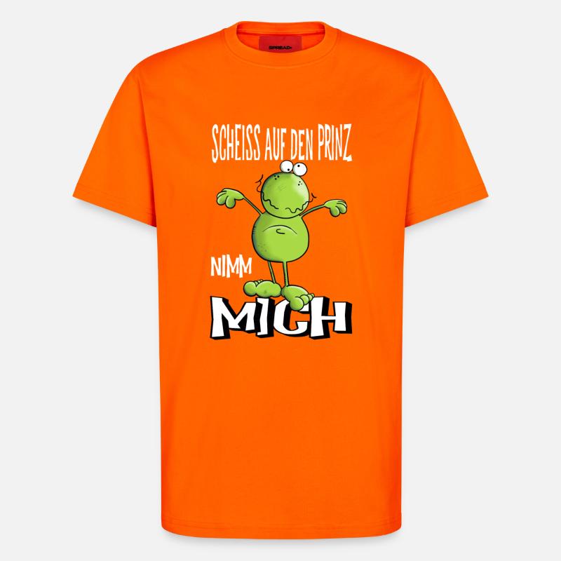 Nimm mich - T-Shirt - made by SPREAD - SUNSET ORANGE