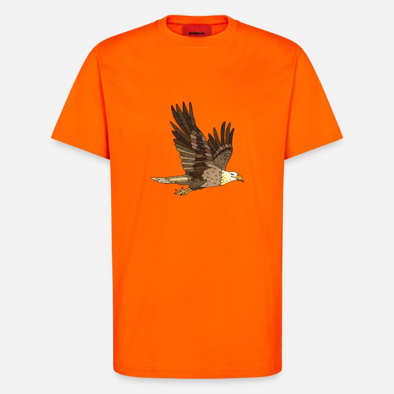 Vogel - T-Shirt - made by SPREAD - SUNSET ORANGE