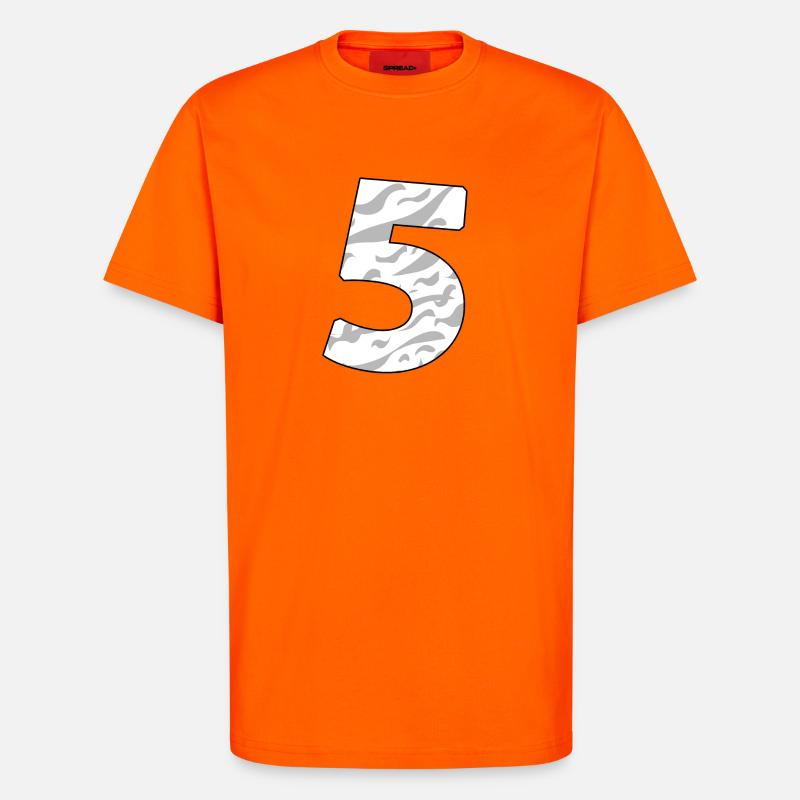 5 - T-Shirt - made by SPREAD - SUNSET ORANGE