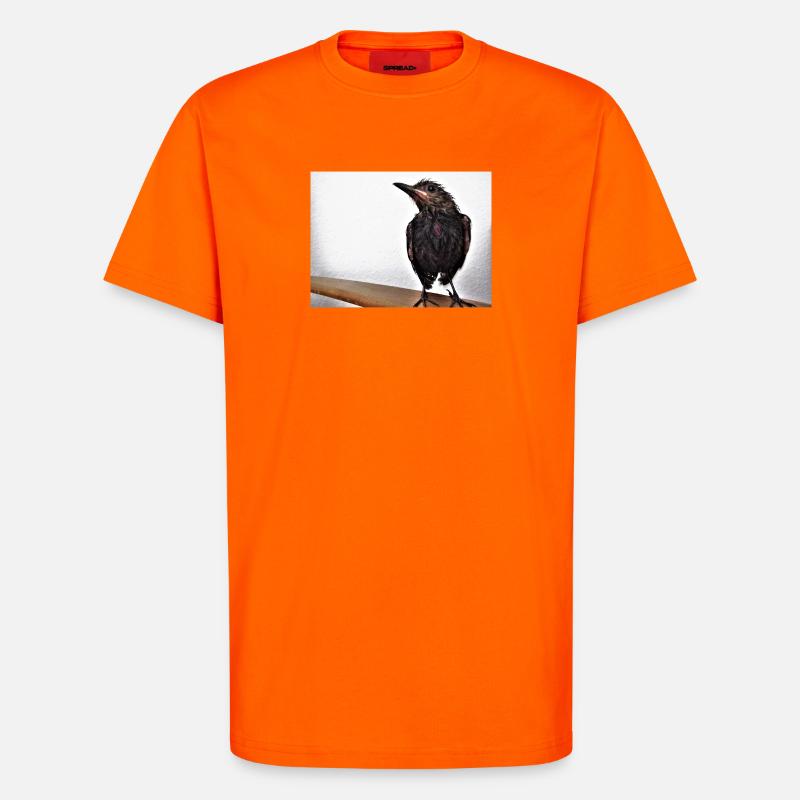 Frisch gebadet - T-Shirt - made by SPREAD - SUNSET ORANGE