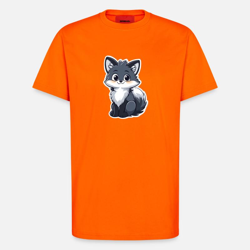 Fuchs - T-Shirt - made by SPREAD - SUNSET ORANGE