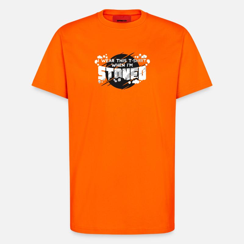 Comic Bold Statement T-Shirt Design - T-Shirt - made by SPREAD - SUNSET ORANGE