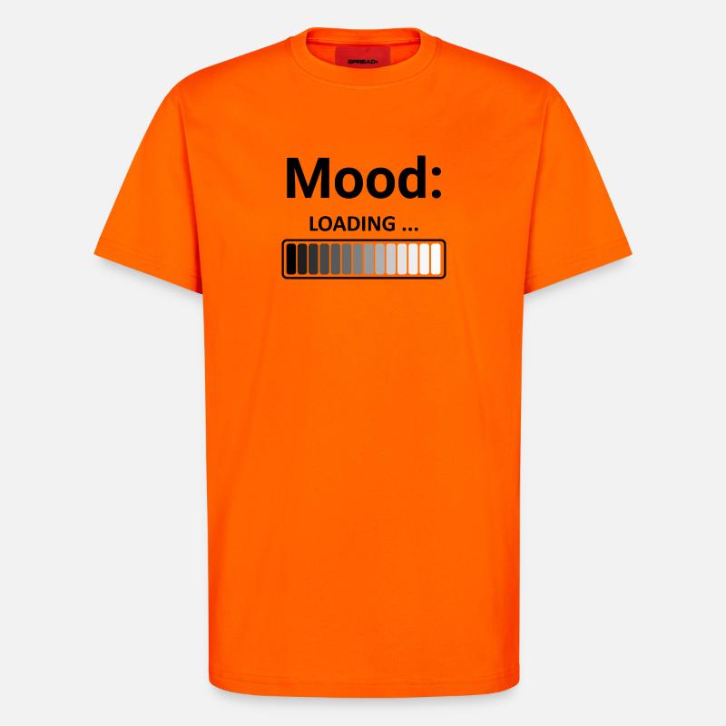 Mood Loading Stylish Design Loading Bar - T-Shirt - made by SPREAD - SUNSET ORANGE