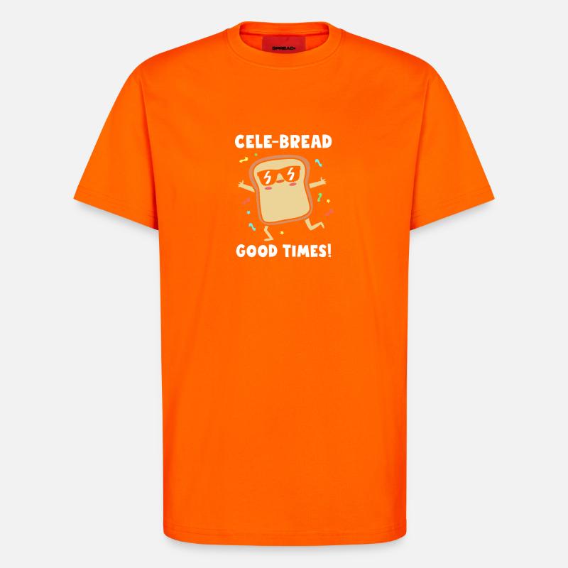 Bäcker Bäckerin Backen - T-Shirt - made by SPREAD - SUNSET ORANGE