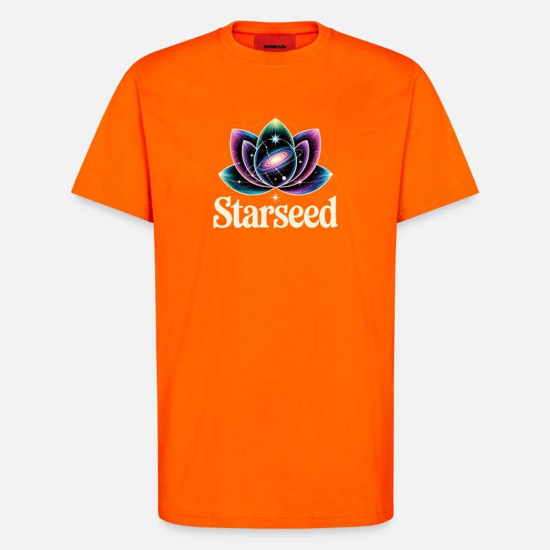 Sternensaat - T-Shirt - made by SPREAD - SUNSET ORANGE