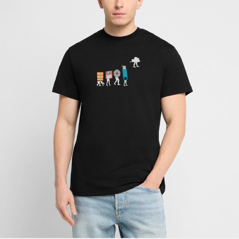 Cloud-Computing-Lustige Programmierer-Daten-KI-Software T-Shirt - made by SPREAD