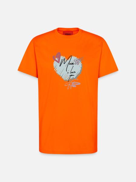 Mutterliebe - T-Shirt - made by SPREAD - SUNSET ORANGE