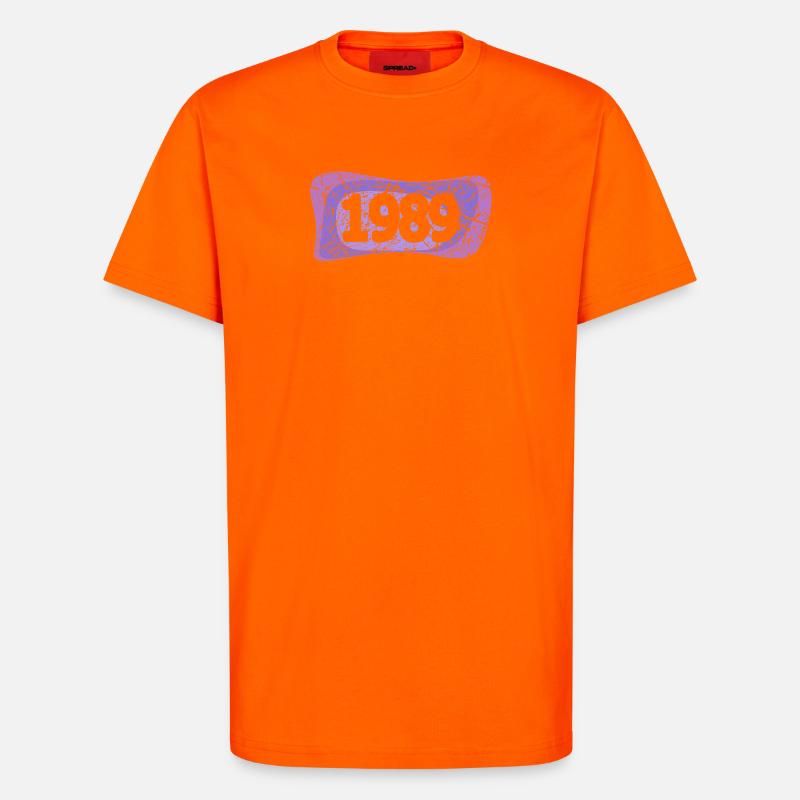 Class reunion 1989 - T-Shirt - made by SPREAD - SUNSET ORANGE