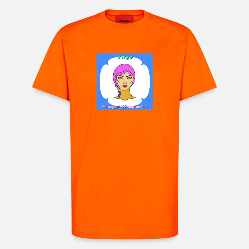 Fräulein - T-Shirt - made by SPREAD - SUNSET ORANGE