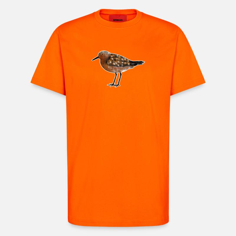 Knutt.1 - T-Shirt - made by SPREAD - SUNSET ORANGE