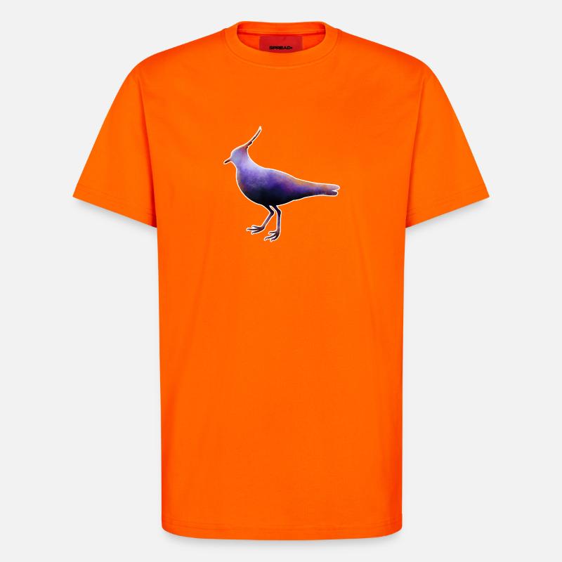 Lapwing.1 - T-Shirt - made by SPREAD - SUNSET ORANGE