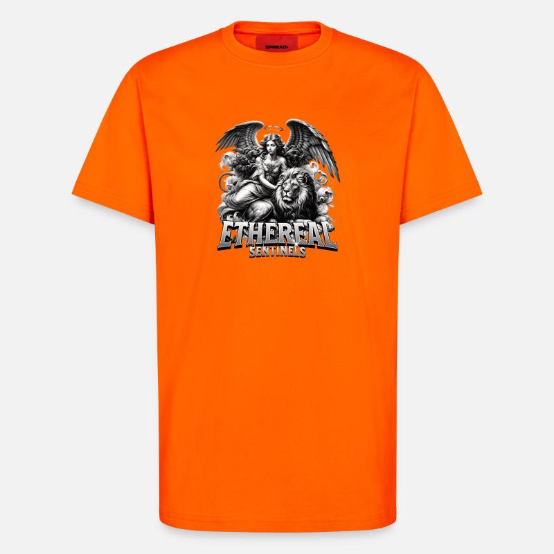 Wächter der Ätherwelt - T-Shirt - made by SPREAD - SUNSET ORANGE