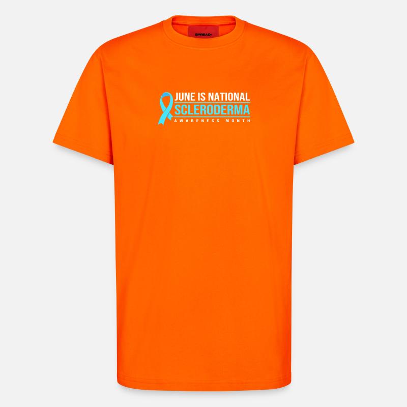 Scleroderma - T-Shirt - made by SPREAD - SUNSET ORANGE