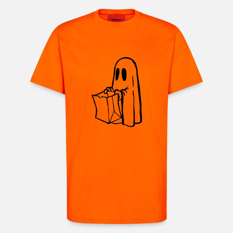 backpack suitcase backpack bag briefcase71 - T-Shirt - made by SPREAD - SUNSET ORANGE