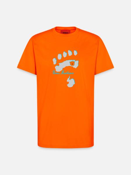 Eisbär 7 - T-Shirt - made by SPREAD - SUNSET ORANGE