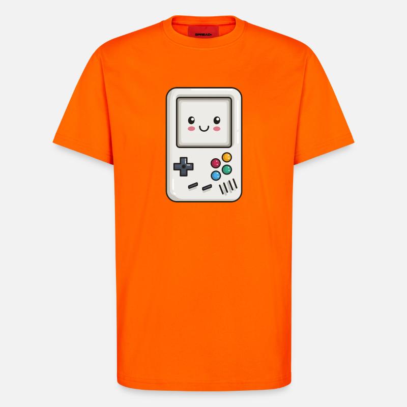 Cute Game Console - T-Shirt - made by SPREAD - SUNSET ORANGE