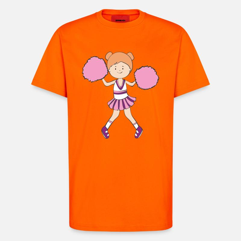 dancer - T-Shirt - made by SPREAD - SUNSET ORANGE