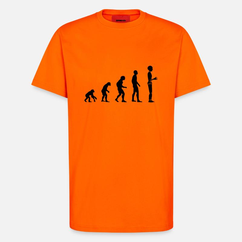 Artificial intelligence - T-Shirt - made by SPREAD - SUNSET ORANGE