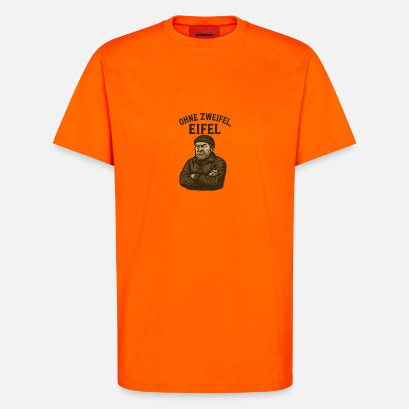 Eifel - T-Shirt - made by SPREAD - SUNSET ORANGE