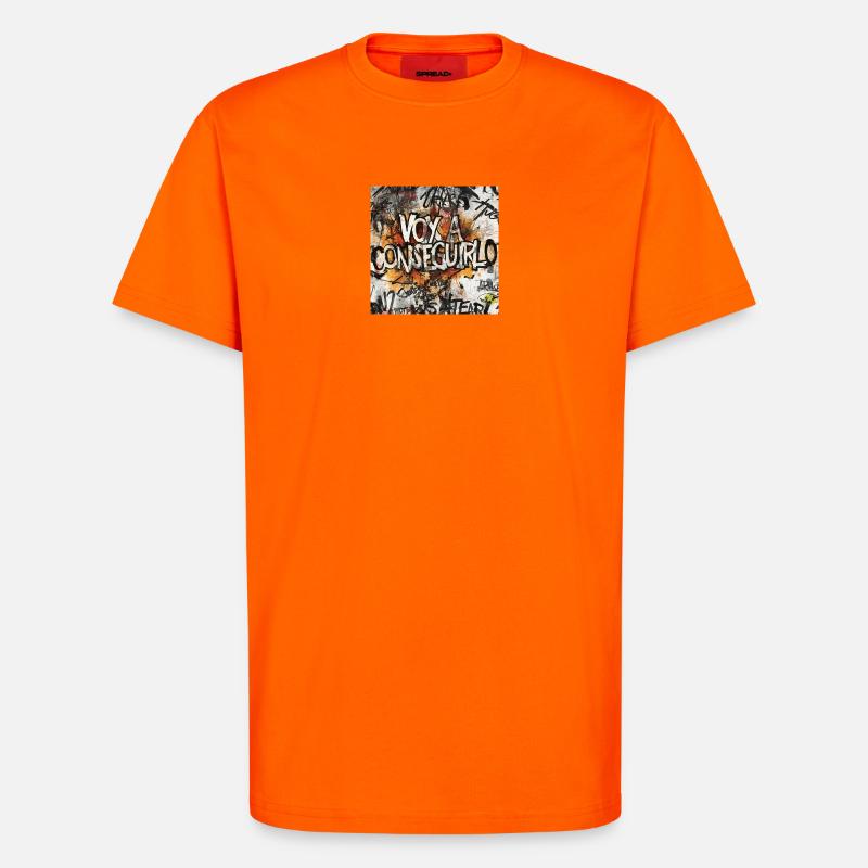 Ich werde es Graffiti machen - T-Shirt - made by SPREAD - SUNSET ORANGE