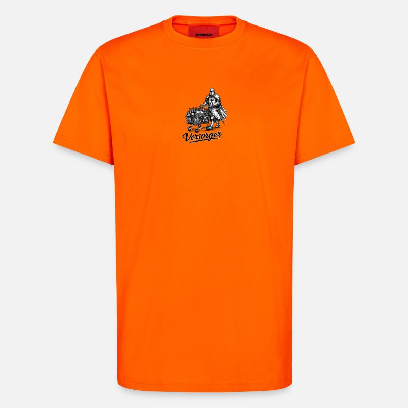 Ritter Biermann - T-Shirt - made by SPREAD - SUNSET ORANGE