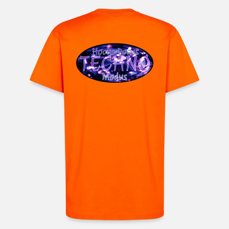 Hocus Pocus Techno Modus - T-Shirt - made by SPREAD - SUNSET ORANGE