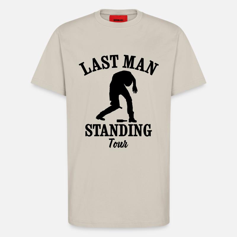 LAST MAN STANDING - T-Shirt - made by SPREAD - WARM CLAY