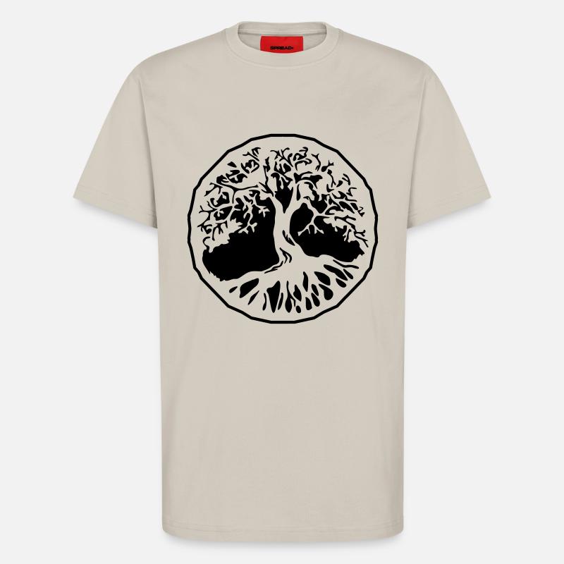 tree of life best angular - T-Shirt - made by SPREAD - WARM CLAY