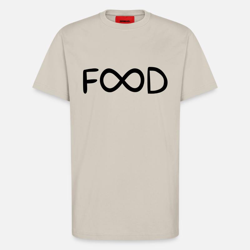 UNENDLICH VIEL ESSEN - T-Shirt - made by SPREAD - WARM CLAY