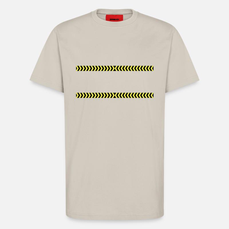 Danger Frame - T-Shirt - made by SPREAD - WARM CLAY