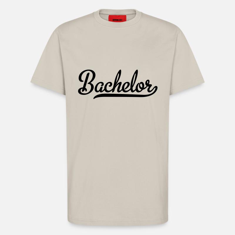 bachelor - T-Shirt - made by SPREAD - WARM CLAY