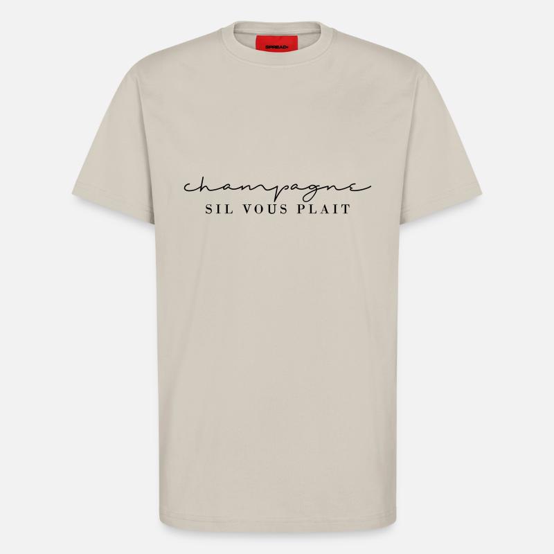 Sil Vous Plait - T-Shirt - made by SPREAD - WARM CLAY