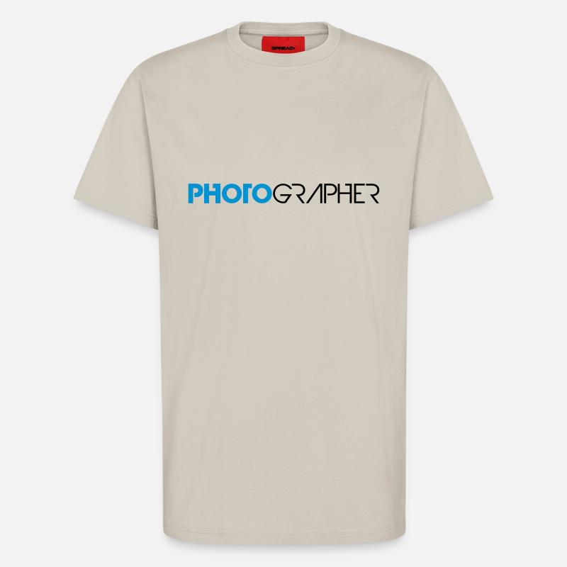 Cool Photographer Text Design - T-Shirt - made by SPREAD - WARM CLAY