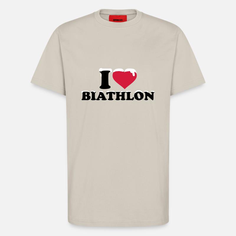 Biathlon - T-Shirt - made by SPREAD - WARM CLAY