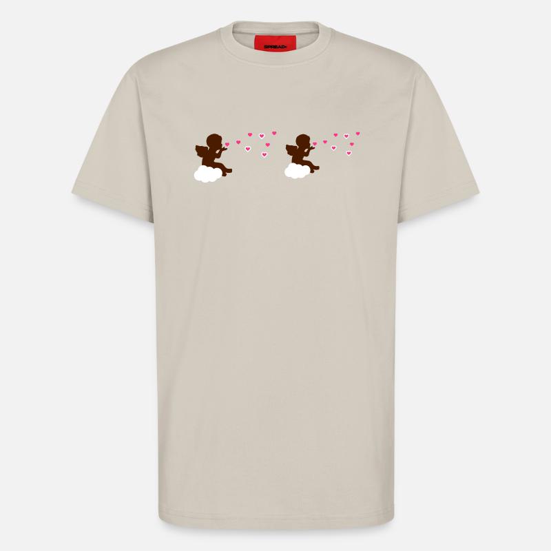 Liebesengel - T-Shirt - made by SPREAD - WARM CLAY