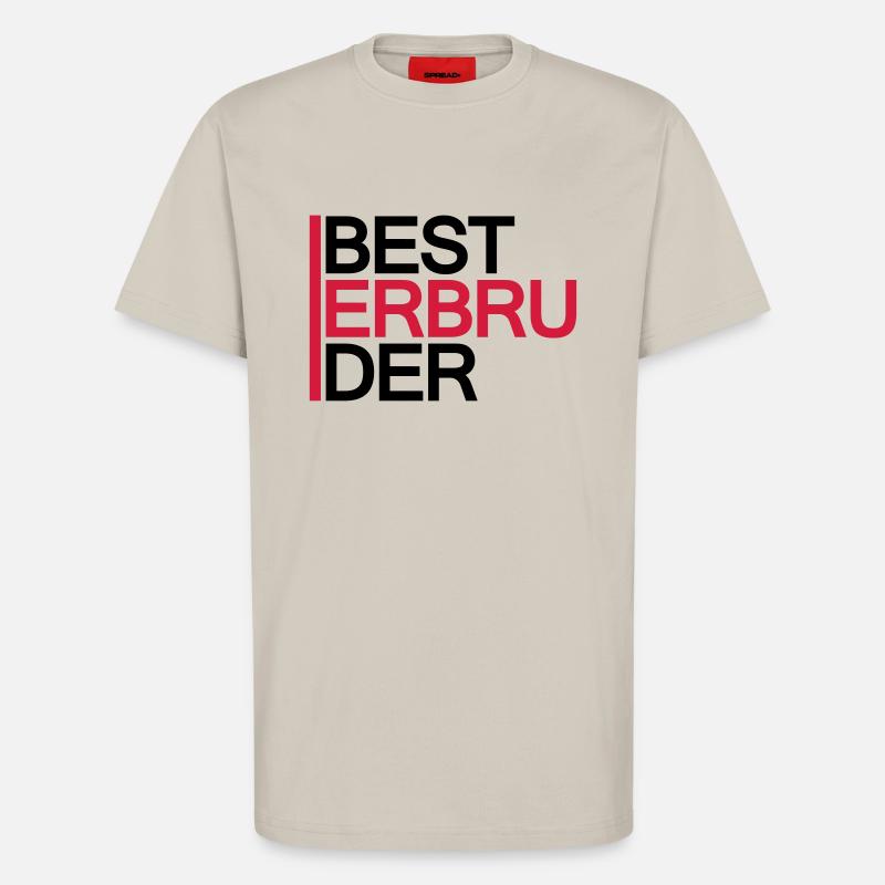Bester Bruder - T-Shirt - made by SPREAD - WARM CLAY